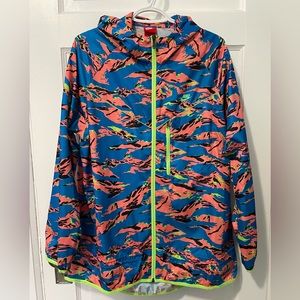 Nike Camouflage running shell jacket size xl